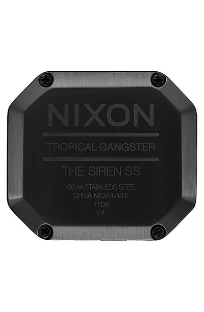 Shop Nixon Siren Digital Watch, 36mm In All Black