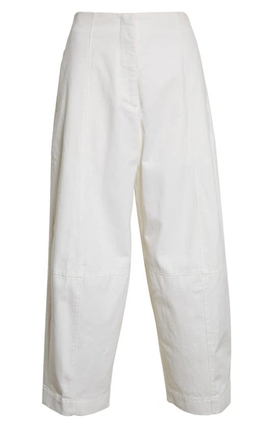 Shop Atm Anthony Thomas Melillo High Waist Cotton Lantern Pants In White