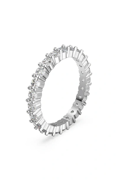 Shop Swarovski Constella Ring Set In Silver