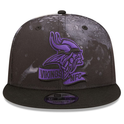 New Era Minnesota Vikings NFL Evergreen Zwart Verstelbare 9Forty A-Frame Pet