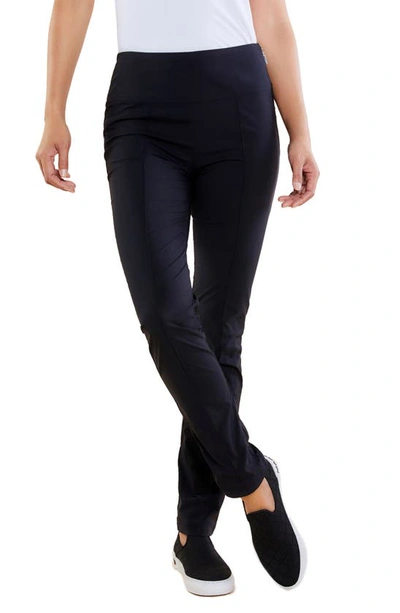 Shop Anatomie Sonia Curvy Slim Pants In Black