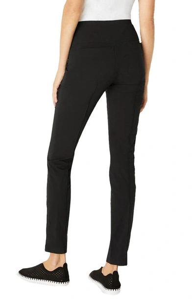 Shop Anatomie Sonia Curvy Slim Pants In Black