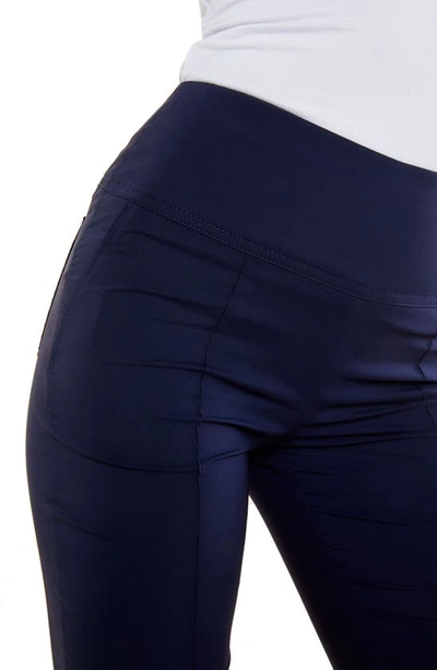 Shop Anatomie Sonia Curvy Slim Pants In Navy