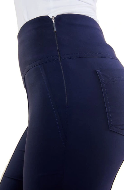 Shop Anatomie Sonia Curvy Slim Pants In Navy