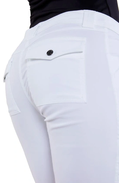 Shop Anatomie Kate Skinny Cargo Pants In White