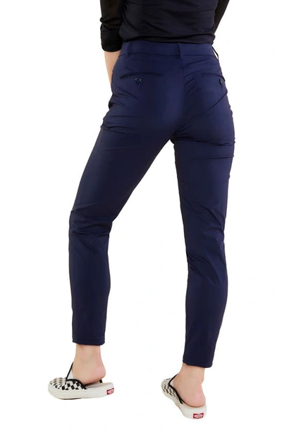 Shop Anatomie The Curvy Straight Leg Pats In Navy