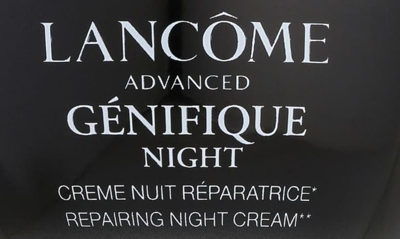 Shop Lancôme Advanced Génifique Night Repairing Night Cream, 1.7 oz