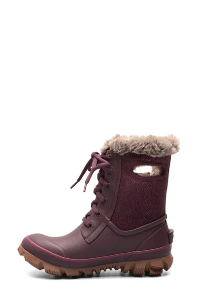 Shop Bogs Arcata Insulate Waterproof Boot In Wine