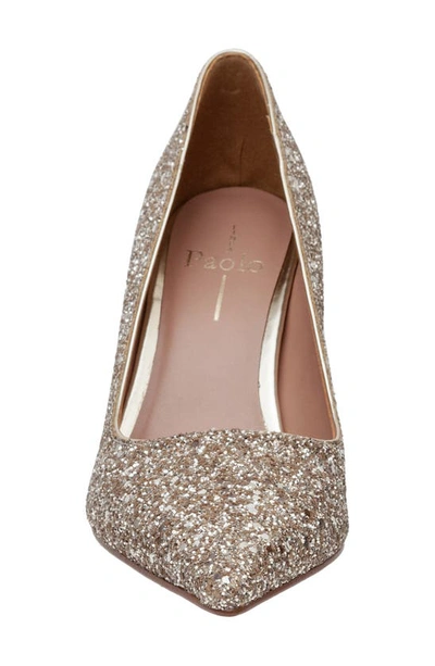 Shop Linea Paolo Payton Pointy Toe Pump In Light Gold