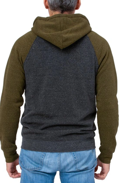 Shop Threads 4 Thought Threads For Thought Raglan Hoodie In Hb Forest