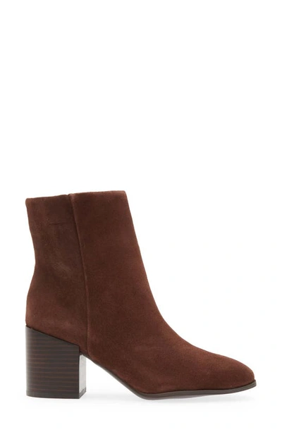 Shop Nordstrom Vanna Bootie In Brown Cafe Suede