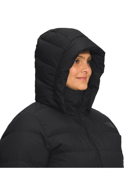 The North Face Metropolis Water Repellent 550 Fill Power Down Hooded Parka In Tnf Black