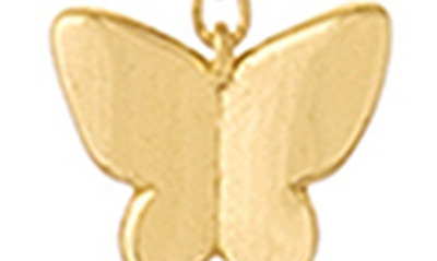 Shop Ettika Butterfly Drop Earrings In Gold