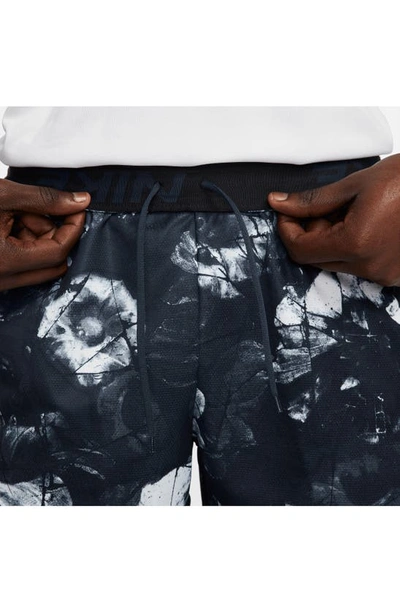 Shop Nike Dri-fit Shorts In Obsidian/ Navy/ Coconut Milk
