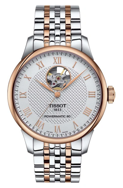 Tissot Le Locle Powermatic 80 Bracelet Watch, 39mm In Grey