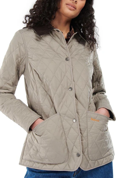 Shop Barbour Annandale Quilted Jacket In Doeskin