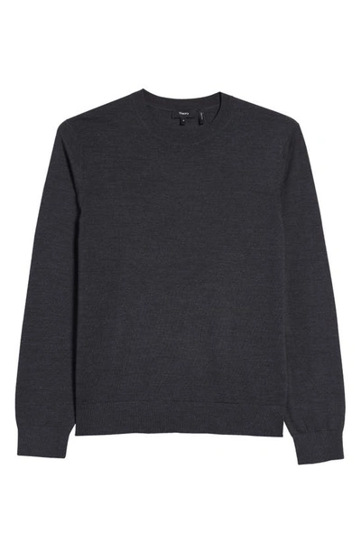 Shop Theory Regal Crewneck Sweater In Pestle Melange - 07n