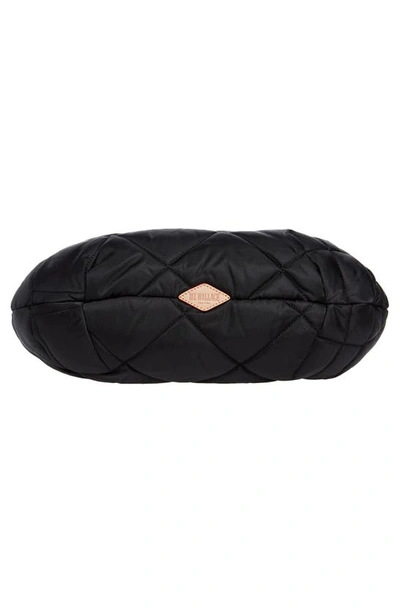 Mz Wallace Bowery Quilted Nylon Shoulder Bag In Black