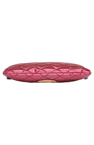 Mz Wallace Ruby Quilted Crossbody Bag In Peony Pearl