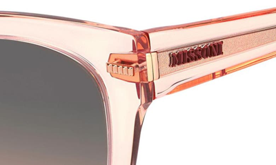 Shop Missoni 51mm Gradient Square Sunglasses In Peach/ Grey Shaded Pink