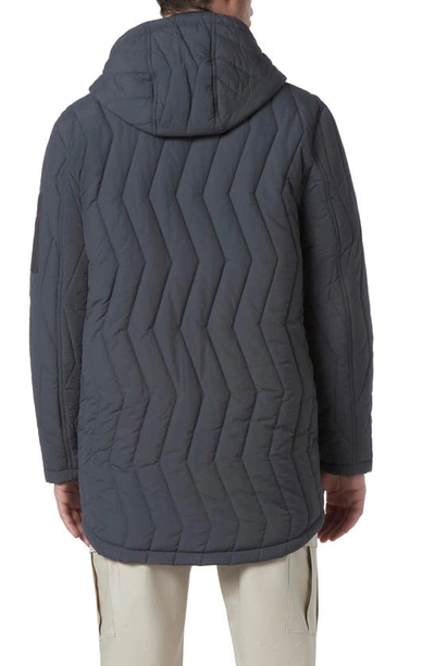 Shop Andrew Marc Foley Water Resistant Jacket In Charcoal