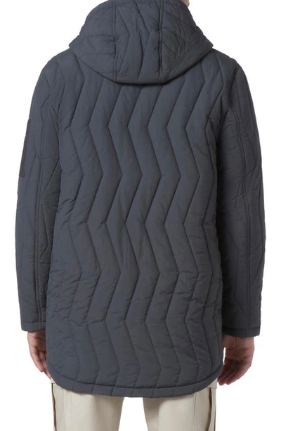 Shop Andrew Marc Foley Water Resistant Jacket In Charcoal