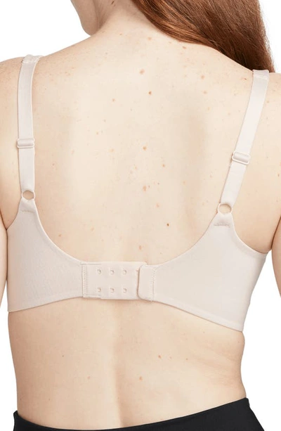 Shop Nike Alate Dri-fit Sports Bra In Particle Beige/ Dusted Clay