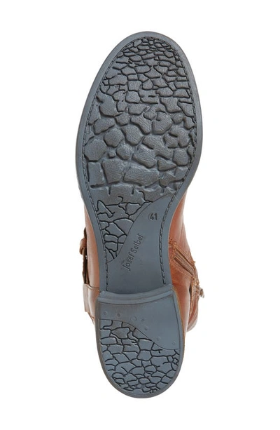 Josef Seibel Sanja Boot In Cognac Leather