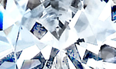 Crislu Oppulent Drops Linear Earrings In Platinum