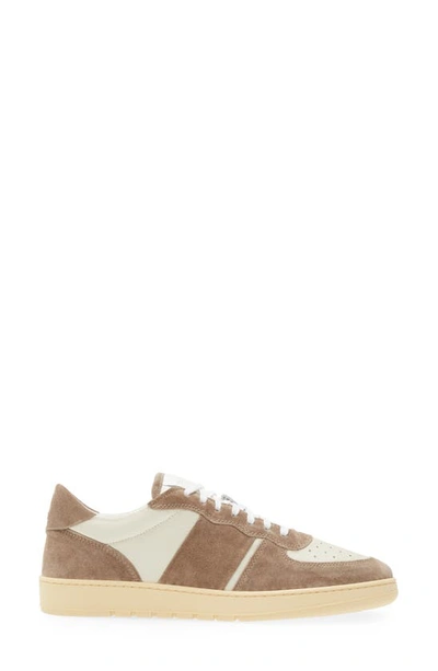 Shop Collegium Pillar Destroyer Low Top Sneaker In White/ Brown