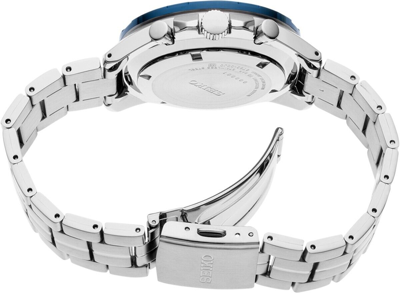 Pre-owned Seiko Essentials Ssb345 44mm Stainless Steel Men's Watch