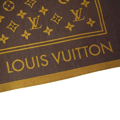 Supreme x Louis Vuitton Monogram Scarf BrownSupreme x Louis