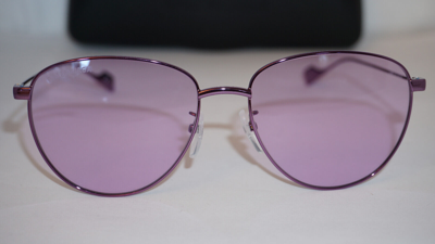 Pre-owned Balenciaga Sunglasses Aviator Purple Purple Bb0088sk 003 57 17 145