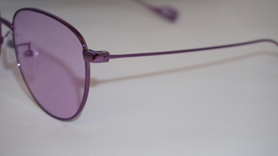 Pre-owned Balenciaga Sunglasses Aviator Purple Purple Bb0088sk 003 57 17 145