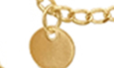 Shop Adornia Set Of 3 Water Resistant Chain Necklaces In Yellow