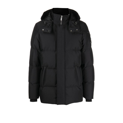 Shop Moose Knuckles Mapleton Puffer Jacket - Men's - Polyester In Black