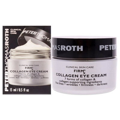 Shop Peter Thomas Roth Firmx Collagen Eye Cream By  For Unisex - 0.5 oz Cream In Beige