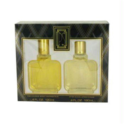 Shop Paul Sebastian By  Gift Set - 4 oz Cologne Spray + 4 oz After Shave In Gold