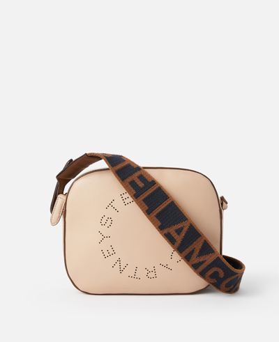 Shop Stella Mccartney Stella Logo Mini Bag In Blush