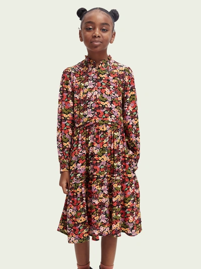 Shop Scotch & Soda Kids Dresses 6 Kleur Pink