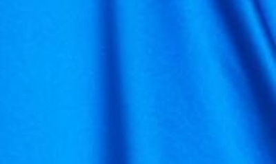 Shop Dries Van Noten Dalba Long Sleeve Draped Silk Midi Dress In Blue 504