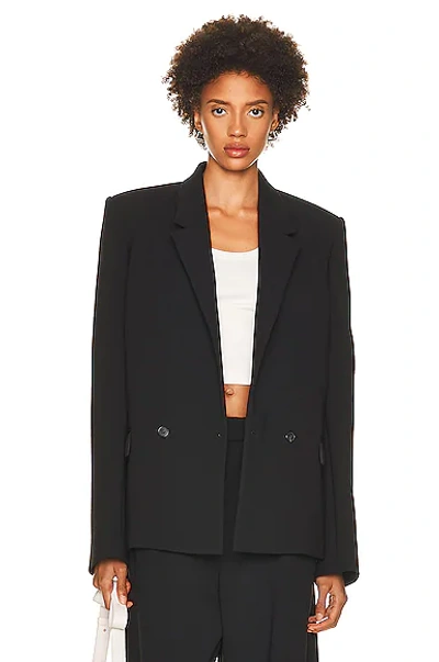 Shop Wardrobe.nyc X Hailey Bieber Hb Blazer In Black