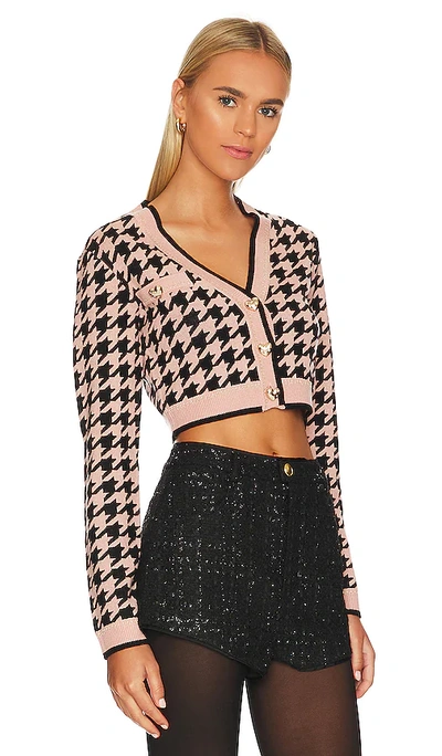 Shop Assignment Carly Cardigan In Pink & Black