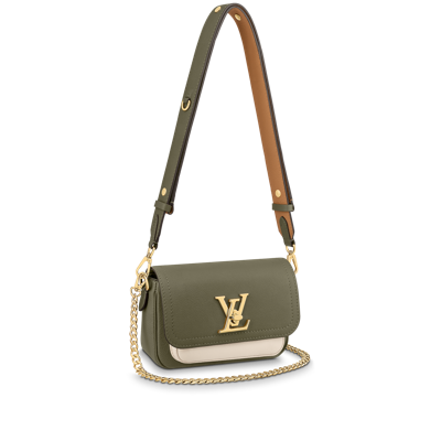 Pre-owned Louis Vuitton Lockme Tender Bag In Green