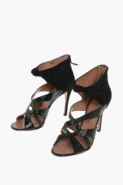 Pre-owned Alaïa Sandals In Black