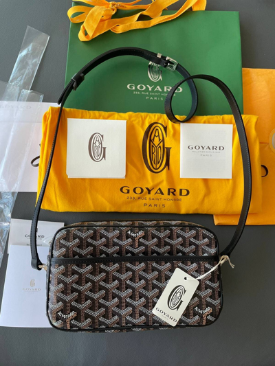Pre-owned Goyard Iconic Limited Cap Vert Crossbody Camera Bag In