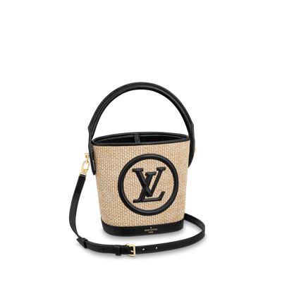 Pre-owned Louis Vuitton Bag Petit Bucket In Beige