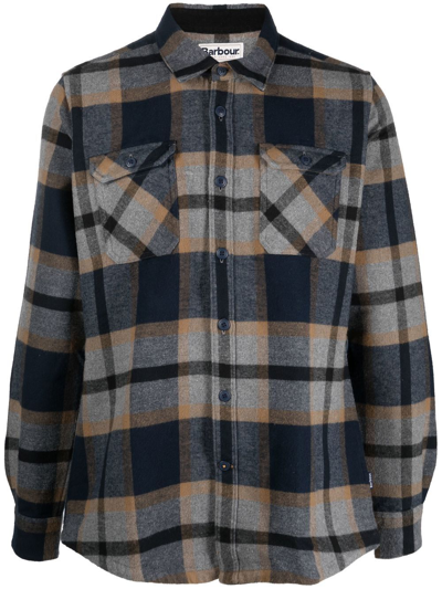 Shop Barbour Rhobell Check-print Shirt In Grau