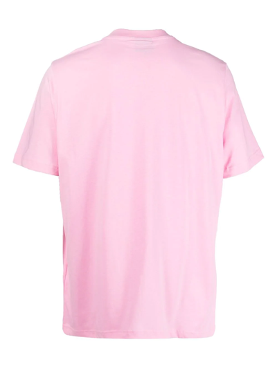 Shop Botter Logo-print Organic Cotton T-shirt In Rosa