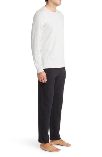 Shop Ugg Waylen Pajamas In Grey Heather / Black